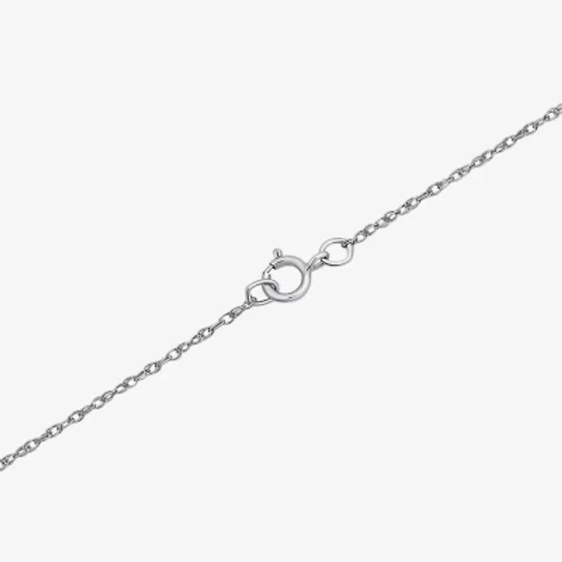 Womens Cubic Zirconia 10K Gold Sterling Silver Heart 2-pc. Jewelry Set