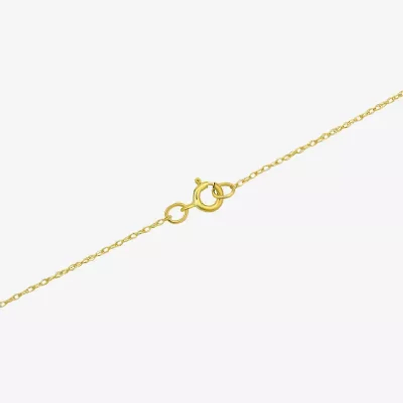 Womens Cubic Zirconia 10K Gold Heart 2-pc. Jewelry Set