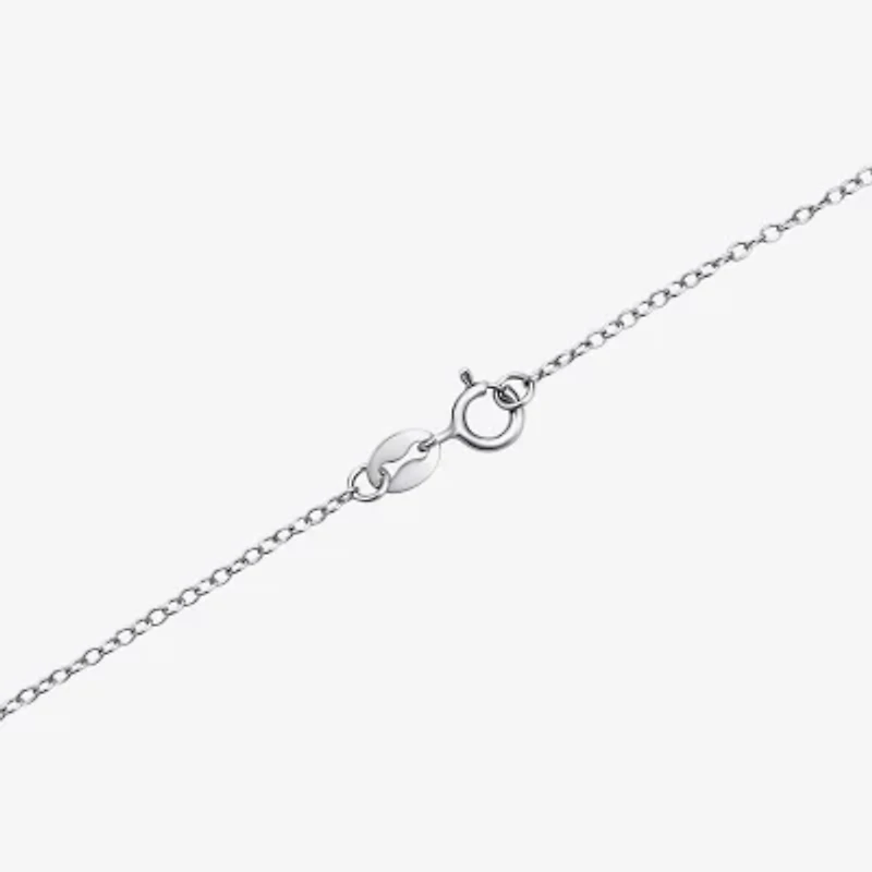 Womens Cubic Zirconia 10K Gold Sterling Silver Round 2-pc. Jewelry Set