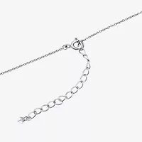 Womens Cubic Zirconia 10K Gold Sterling Silver Heart 2-pc. Jewelry Set