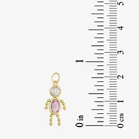 10K Gold June Birthstone Babies Boy Charm