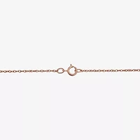 Rose 'N Chocolate Heart Crystal Pendant Necklace