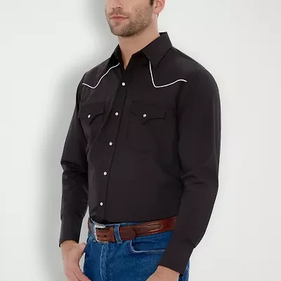 Ely Cattleman Big and Tall Mens Long Sleeve Western Shirt