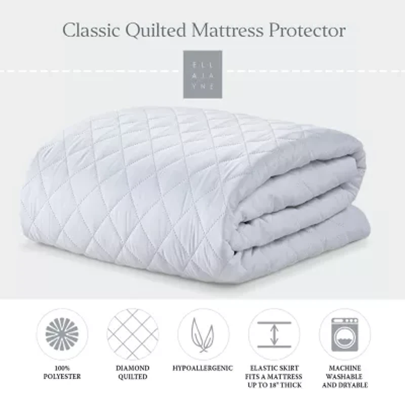 Ella Jayne Classic Quilted Mattress Pad