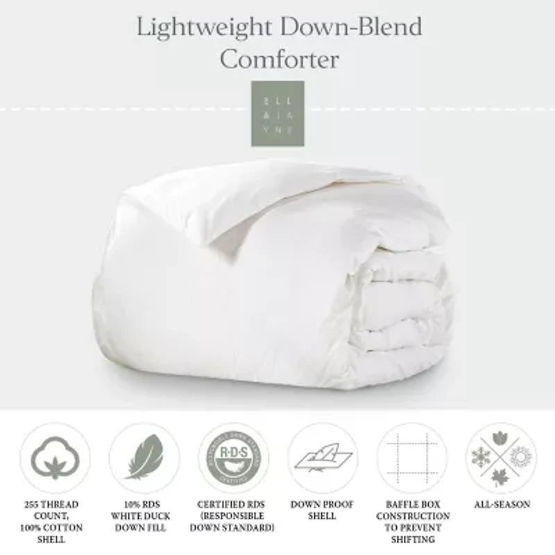 Ella Jayne Lightweight Down-Blend Comforter