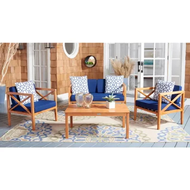 Safavieh Nunzio 11-pc. Conversation Set Cushioned