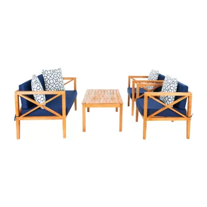 Safavieh Nunzio 11-pc. Conversation Set Cushioned