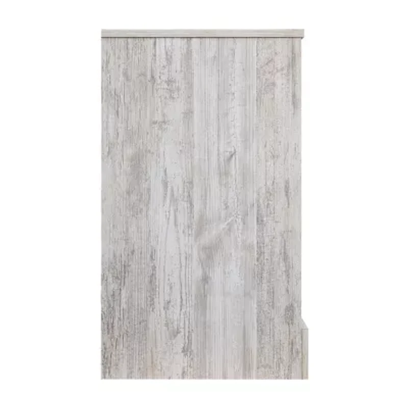 Signature Design by Ashley® Paxberry White Aged Pine 6-Drawer Dresser