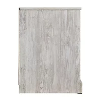 Signature Design by Ashley® Paxberry White Aged Pine 1-Drawer Nightstand