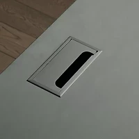 Ashlyn Office Collection Adjustable Height Computer Desk