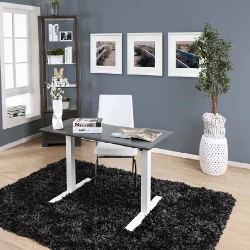 Jessenia Office Collection Adjustable Height Standing Desk