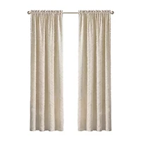 Achim Blake Rod Pocket Light-Filtering Single Curtain Panel