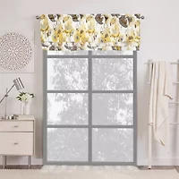 Achim Poppy Field Rod Pocket Valance