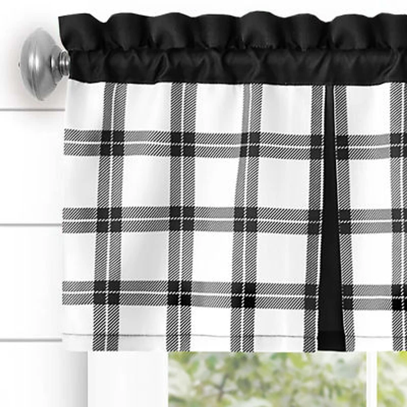 Achim Tate 3-pc. Rod Pocket Kitchen Curtains & Drapes Window Set