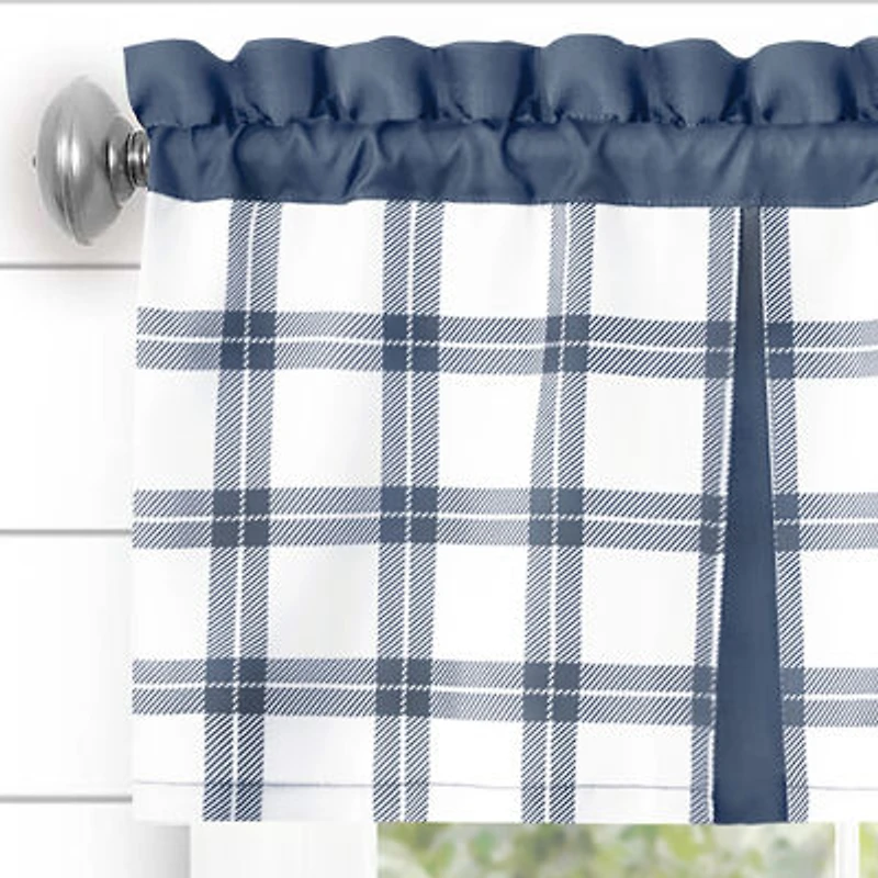 Achim Tate 3-pc. Rod Pocket Kitchen Curtains & Drapes Window Set