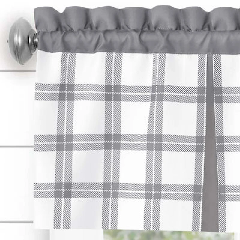 Achim Tate Rod Pocket Tailored Valance