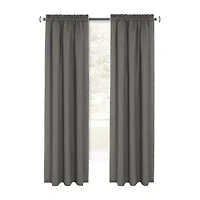Achim Kendal Rod Pocket Light-Filtering Single Curtain Panel