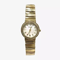 Elgin Womens Gold Tone Stainless Steel Bracelet Watch Eg17006g