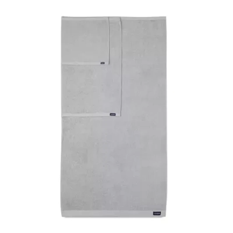 IZOD 6-pc. Solid Gray Bath Towel Set
