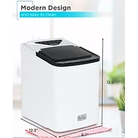 BLACK+DECKER Self-Cleaning Portable Ice Machine with 26-Lb. Capacity Every 24 Hours with Basket & Scoop