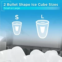 BLACK+DECKER COUNTERTOP ICE Maker 26 LB. ICE Machine