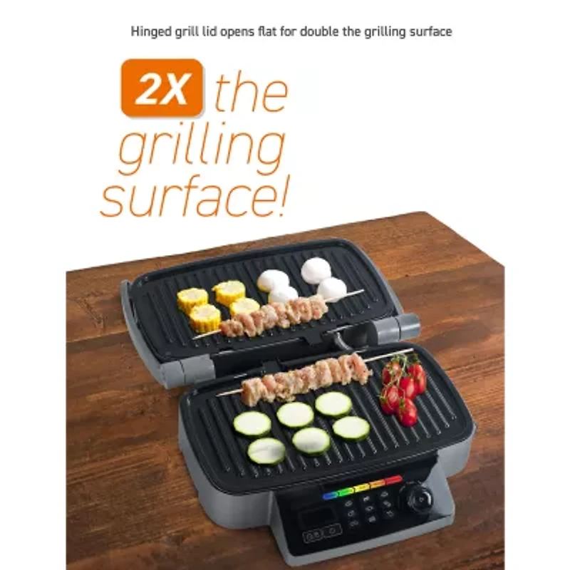 Commercial Chef 9-In-1 Contact Grill
