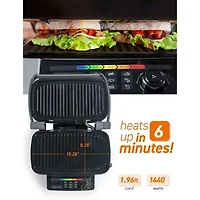 Commercial Chef 9-In-1 Contact Grill