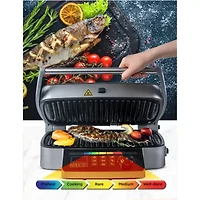 Commercial Chef 9-In-1 Contact Grill