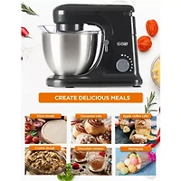 Commercial Chef Electric Stand Mixer 4.7 Quart 7 Speed Settings