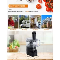 Commercial Chef 4-Cup Food Processor