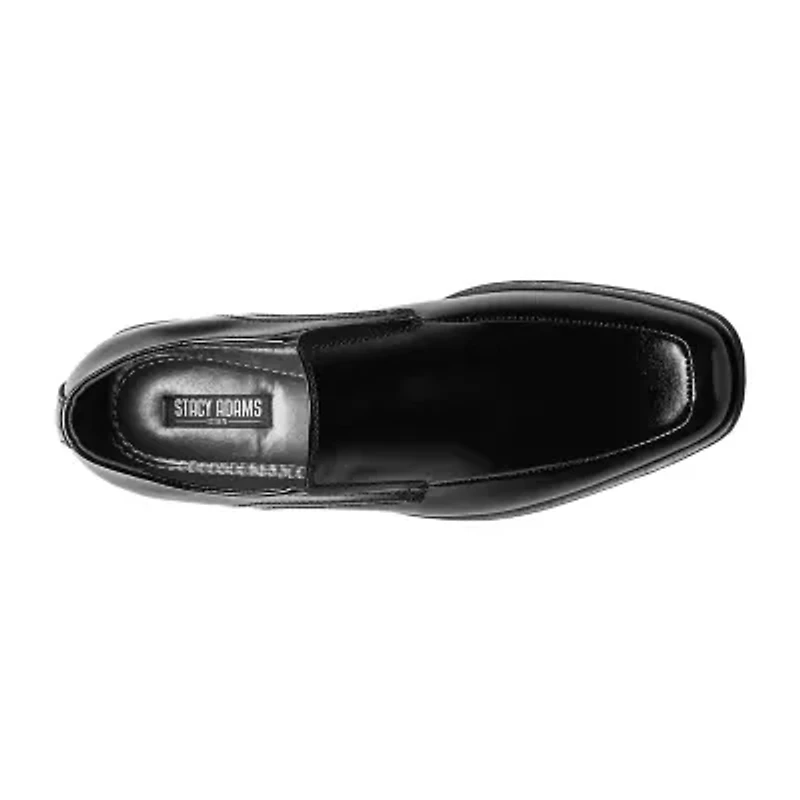 Stacy Adams® Cassidy Mens Moc-Toe Slip-On Leather Dress Shoes
