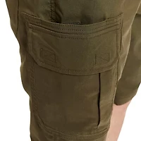 Smiths Workwear Belted Mens 11 1/2" Mid Rise Stretch Fabric Cargo Short