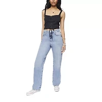 Forever 21 Womens Square Neck Sleeveless Juniors Tank Top