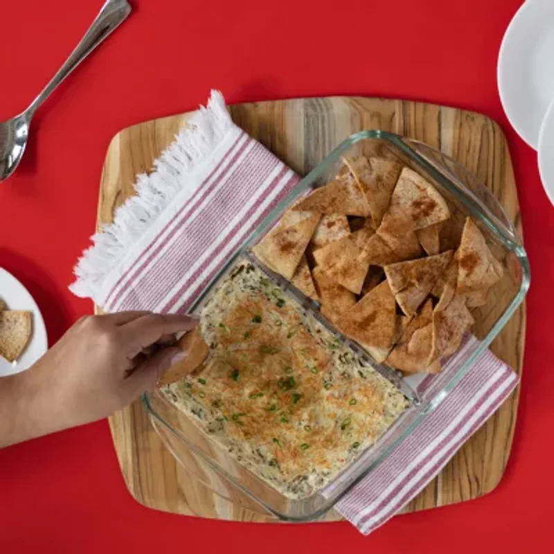 Pyrex Glass Divided 8x12 Baking Dish