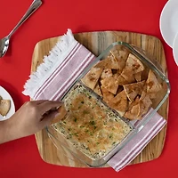 Pyrex Glass Divided 8x12 Baking Dish