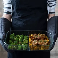 Pyrex Glass Divided 8x12 Baking Dish