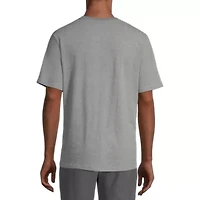 Stafford Super Soft Mens Crew Neck Short Sleeve Pajama Top