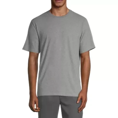 Stafford Super Soft Mens Crew Neck Short Sleeve Pajama Top