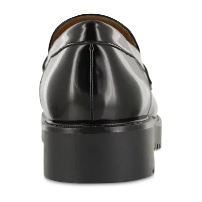 Mia Amore Hali Womens Round Closed Toe Loafers