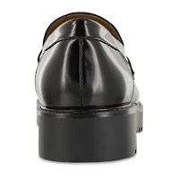 Mia Amore Hali Womens Round Closed Toe Loafers