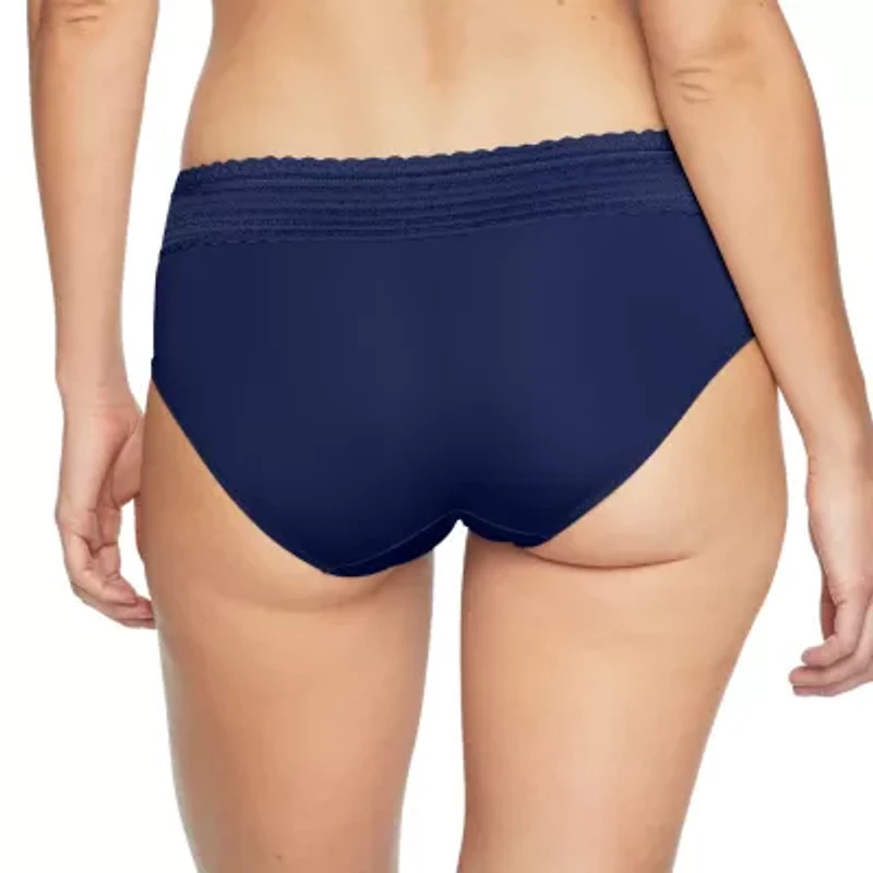Warners® No Pinching, Problems® Dig-Free Comfort Waist with Lace Microfiber Hipster 5609J
