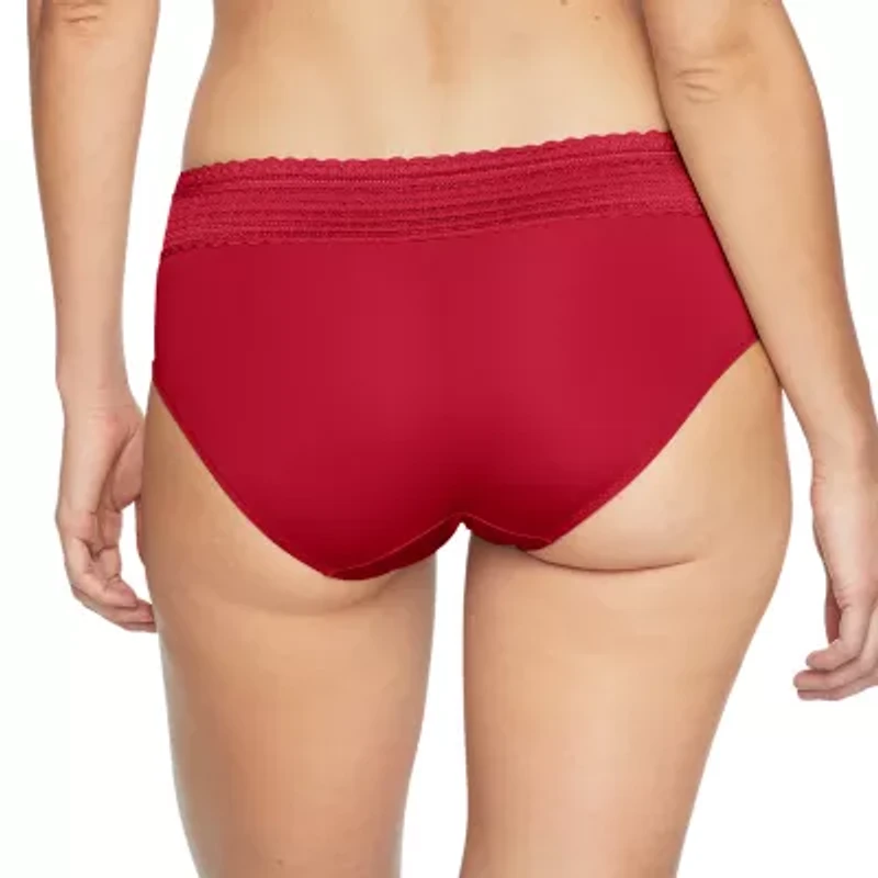 Warners® No Pinching, Problems® Dig-Free Comfort Waist with Lace Microfiber Hipster 5609J