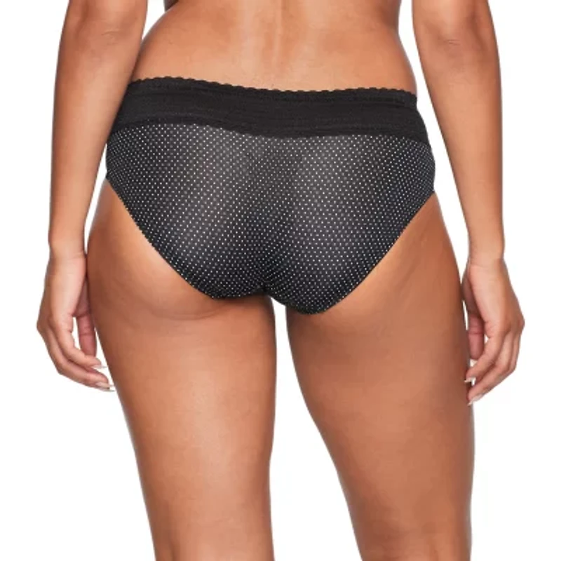 Warners® No Pinching, Problems® Dig-Free Comfort Waist with Lace Microfiber Hipster 5609J