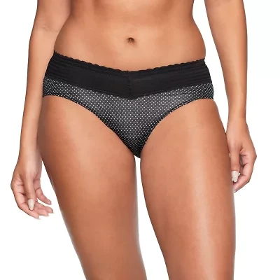 Warners® No Pinching, Problems® Dig-Free Comfort Waist with Lace Microfiber Hipster 5609J