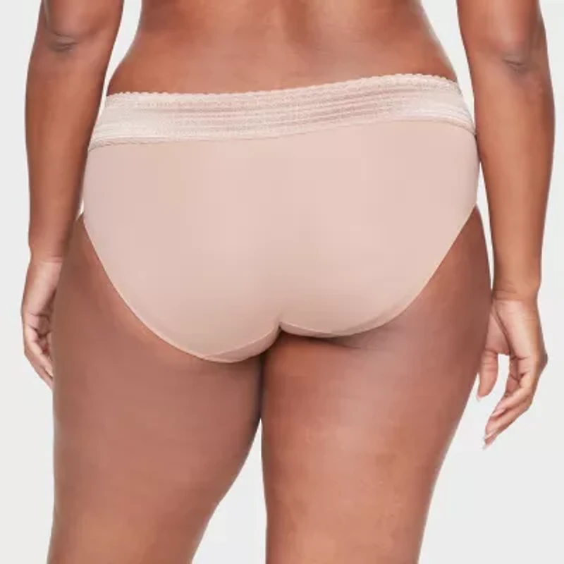 Warners® No Pinching, Problems® Dig-Free Comfort Waist with Lace Microfiber Hipster 5609J