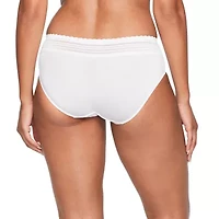 Warners® No Pinching, Problems® Dig-Free Comfort Waist with Lace Microfiber Hipster 5609J