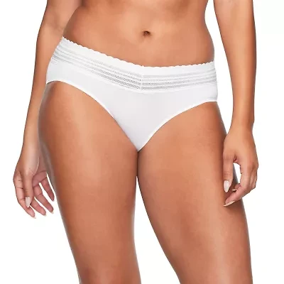 Warners® No Pinching, Problems® Dig-Free Comfort Waist with Lace Microfiber Hipster 5609J