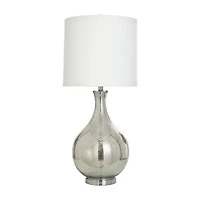 Stylecraft 16 W Mercury Glass Table Lamp