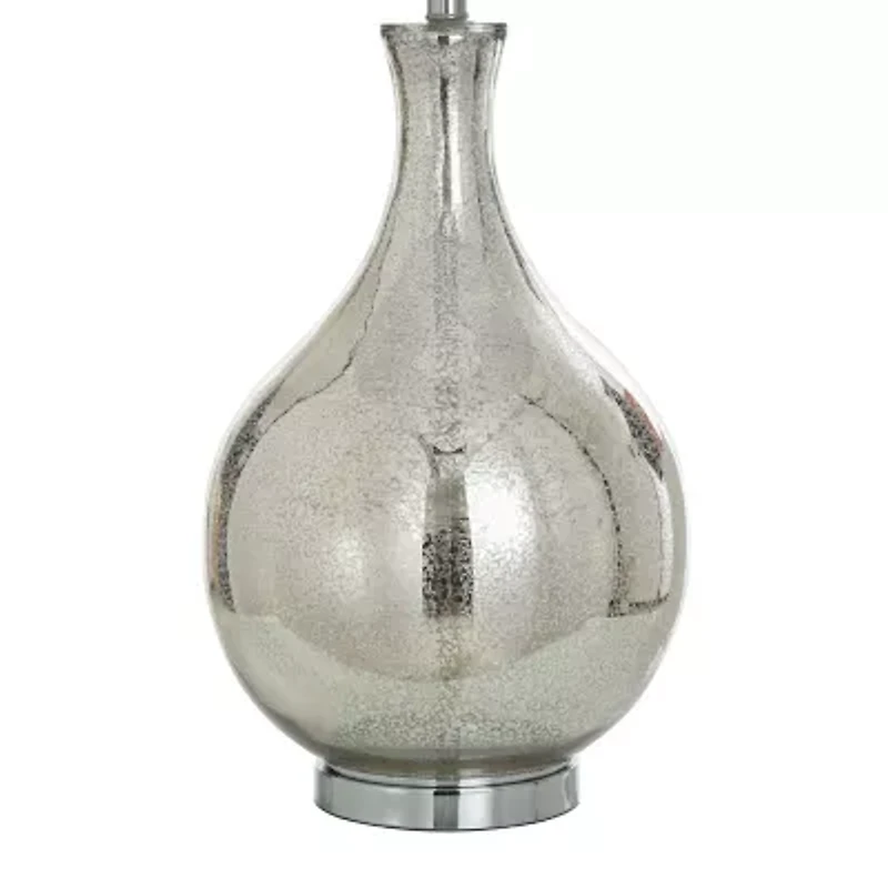 Stylecraft 16 W Mercury Glass Table Lamp
