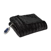 Beautyrest Heated Washable Electric Lightweight Throw